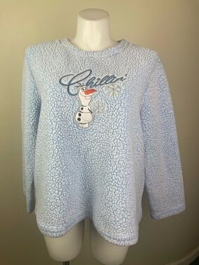 Frozen 2 Chillin' Faux Fur Olaf Pajama Top